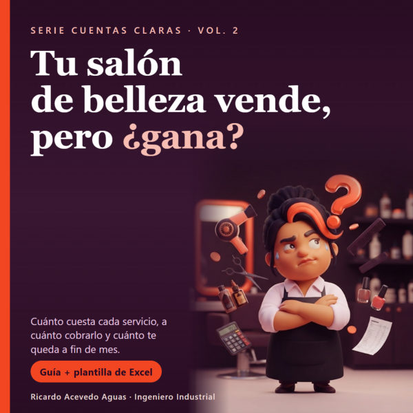 Portada del Vol. 2: Tu salón de belleza vende, pero ¿gana?