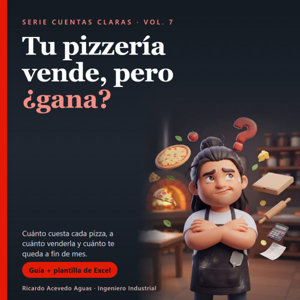 Portada del Vol. 7: Tu pizzería vende, pero ¿gana?